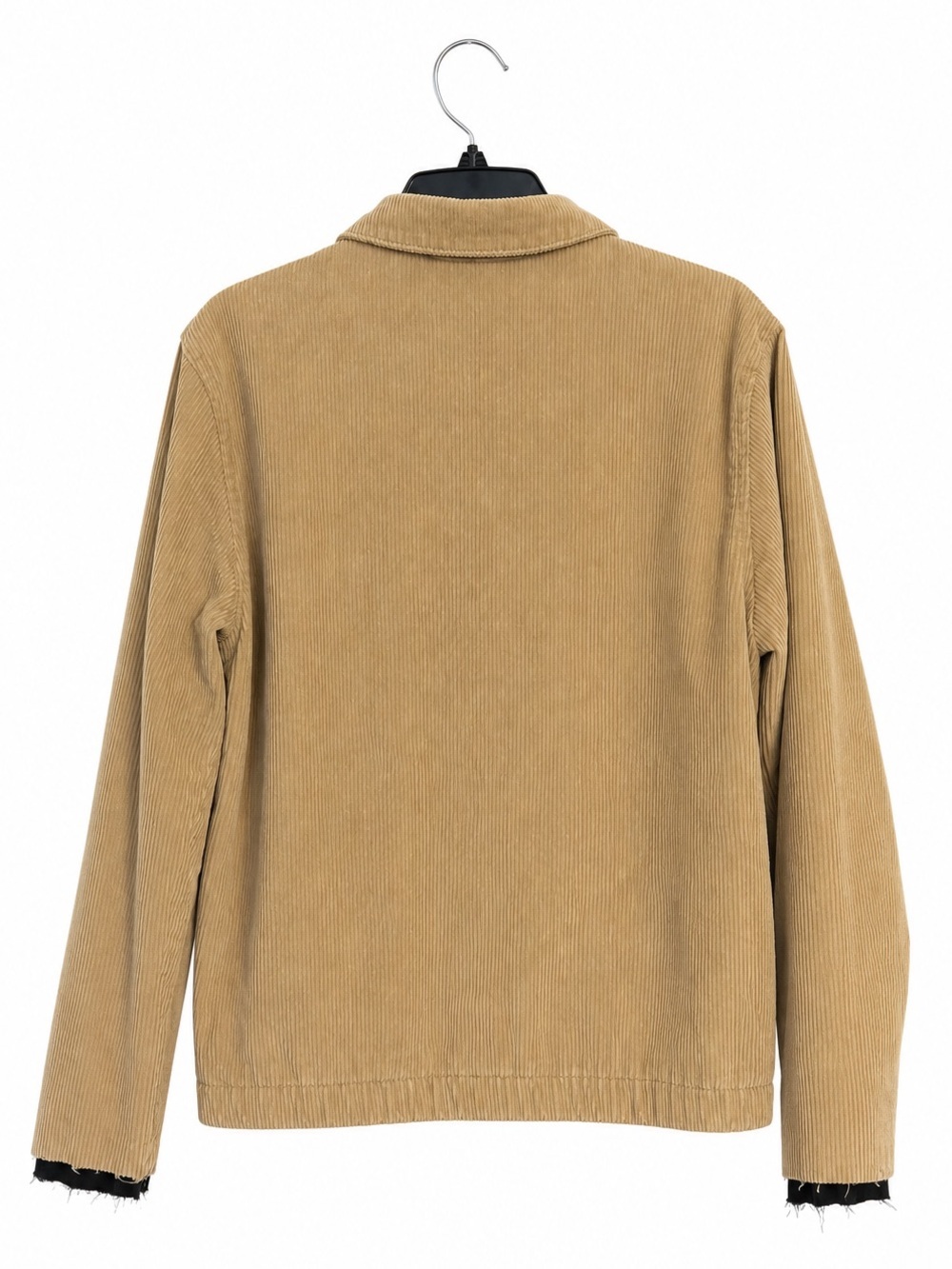 Aeropostale Tan Corduroy Harrington Jacket Mens Small Lined - Picture 2 of 2